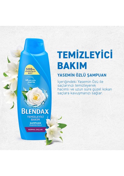 Temizleyici Bakım Yasemin Özlü Şampuan 500 Ml