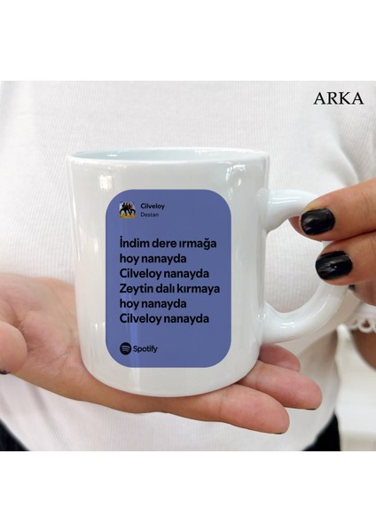 Destan Cilveloy Renkli Tasarımlar ve Dekoratif Kişiye Özel Kupa Bardaklar