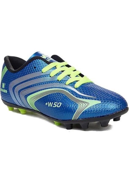 Erkek Halı Saha Krampon, Mavi-Sarı