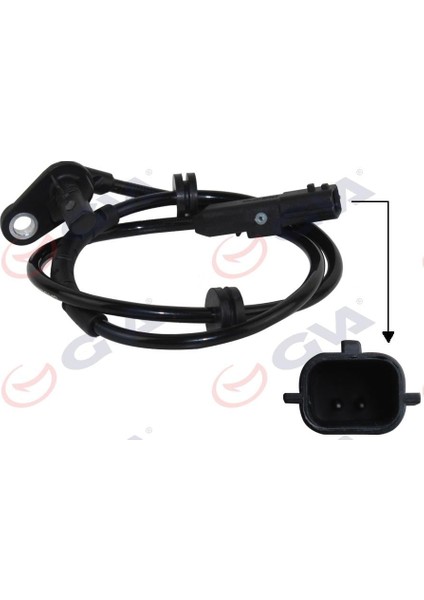 Abs Sensörü Arka Sag Clıo Iı 98- 1640MM