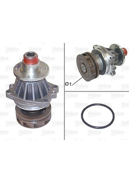 Devırdaım Su Pompası Bmw M41 M51 E34 E36 E38 E39 25 6t Range Rover 2 P38A 94 02