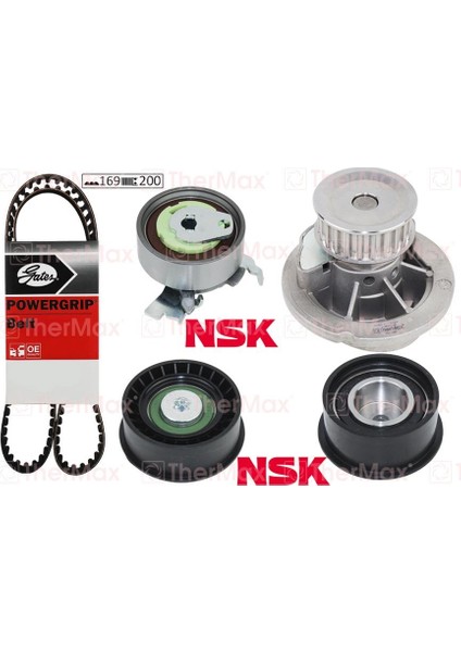 Devirdaimli Eksantrik Gergi Kiti Astra F-Corsa B-Vectra B 1.4i-1.6i-1.8i 16V X14XE-X16XEL-X18XE