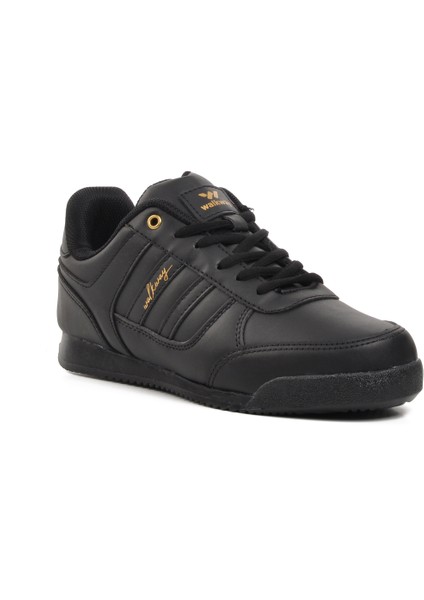 Siyah-Altın Sneaker
