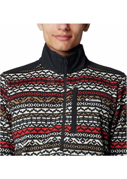 Men's Sweater Weather™ Iı Printed Half Zip Pullover Erkek Yarın Fermuar Triko Polar AO5809 indirimleri
