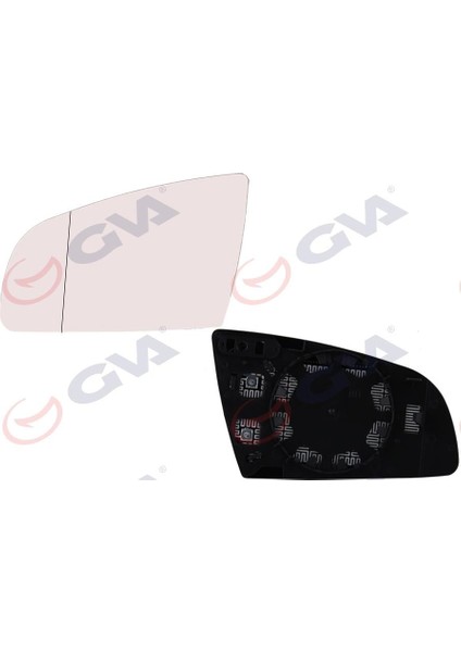 Ayna Camı Sol A3 00-03 - A4 00-07 -A6 04-08 Isıtmalı Asferik Beyaz Cam VM-009AG