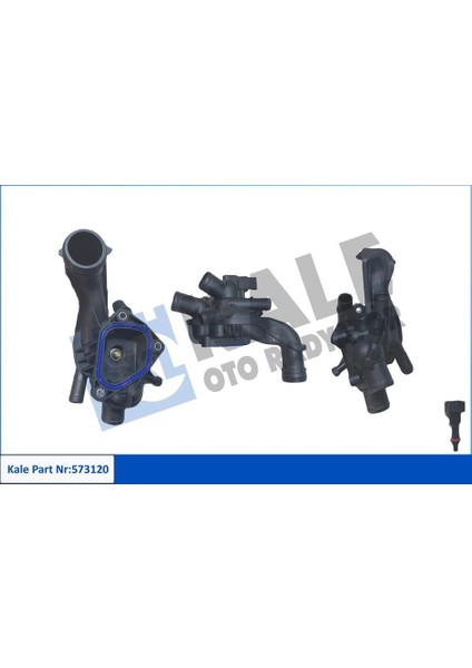 Termostat Komple 3008 308 Rcz 207- 508 208 5008 C4 C4 Pıcasso Ds3 Ds5 C5 Iıı EP6DT EP6CDT 1.6 Turbo