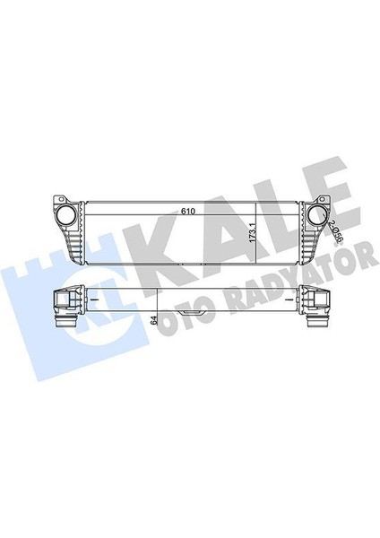 Turbosarj Radyatoru Mercedes Vıto W639 03