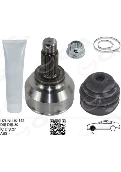 Aks Kafası Dış Sağ/sol Bmw E46 Xd Xi 142MM
