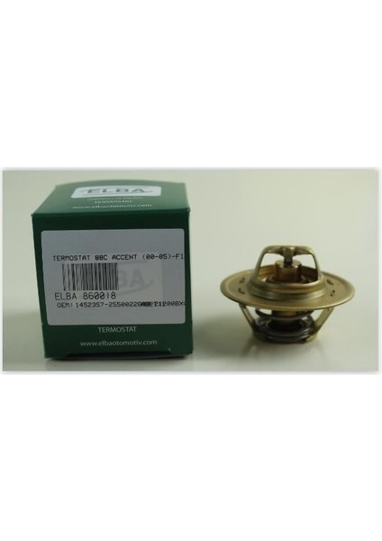 Termostat 88C Accent 00-05 -Fıesta 89-95 -Getz 02-05 -Mıcra 03-10 -Note 06 1.3-1.5-1.4