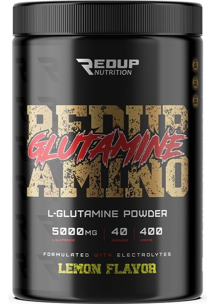 Glutamine 40 Servis 400 gr Limon Aromalı