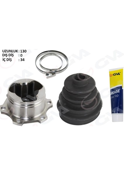 Aks Kafası Iç Passat-A4-A6 1.9 Tdı Otomatık 97-04 Afn-Avg-Avf 1.9 Tdi