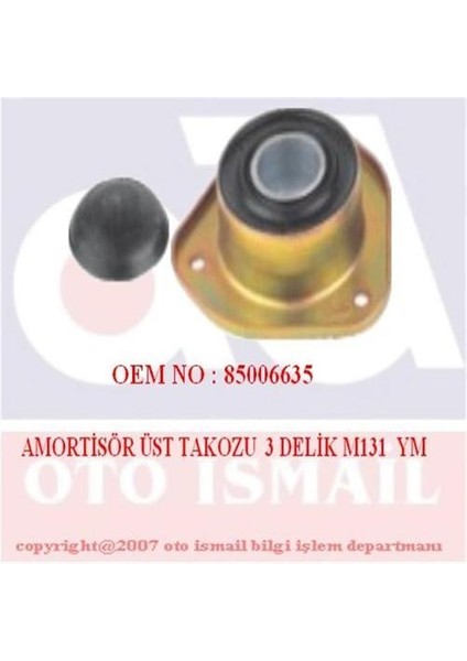 Amortisör Takozu 3 Delik M131 Dkş Ym