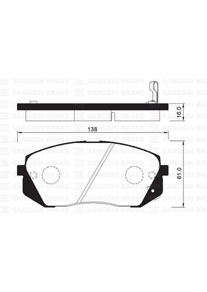 Ön Fren Balata Hyundaı İX35 2.0l D4HA Crdi Dizel 136HP 10-15 / Kıa Sportage 2.0l D4EA D4HA Dizel 06-15