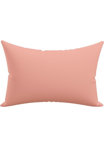 2 Adet Narçiçeği Rengi Cotton (Pamuk) 50X70 cm Yastık Kılıfı Pillowcase