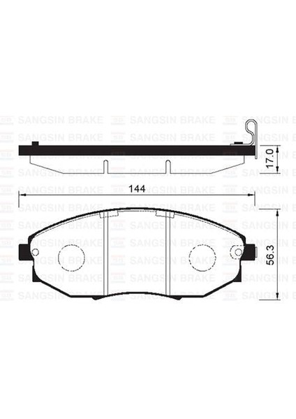 Ön Fren Balata Chevrolet Epıca 2.0l 2.5l 06-