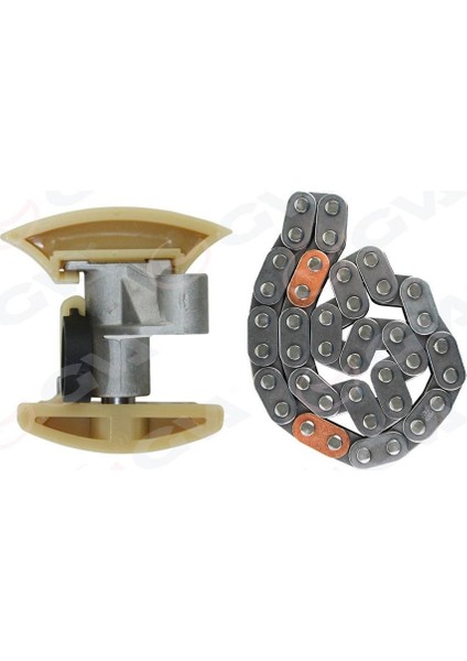 Eksantrik Zincir Seti P206-P207-P307-P407-PARTNER-BERLİNGO-C2-C3-C4-1.6 Hdı Fıesta-Focus 04 11 C-Max 1.6 Tdcı Volvo C30 06 12 S40 Iı 06 12 S80 Iı 10 12 V50 10 12 V70 Iıı 06 11 1.6d