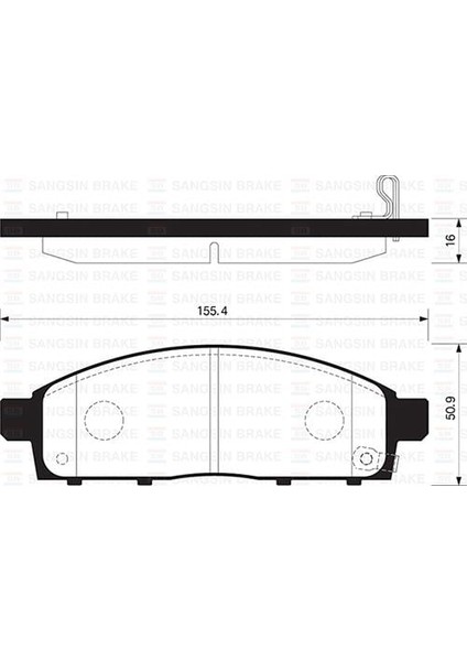 Ön Fren Balata Mıtsubıshı L200 2.5l Dı-D Cr 4x2 4x4 KA4T KB4T 07-10