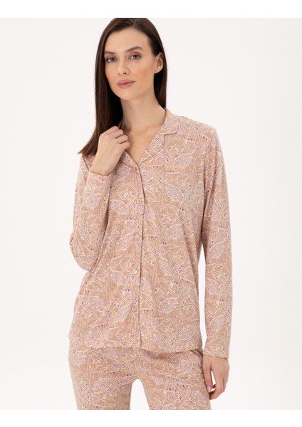 Kadın Vizon Gömlek Pijama Takımı 50311260-575 modelleri