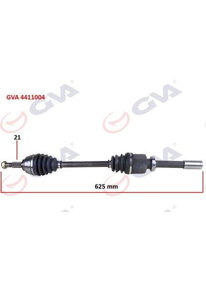 Komple Aks Sağ Megane Iı 1.6 16V 03-08 804MM Auto.
