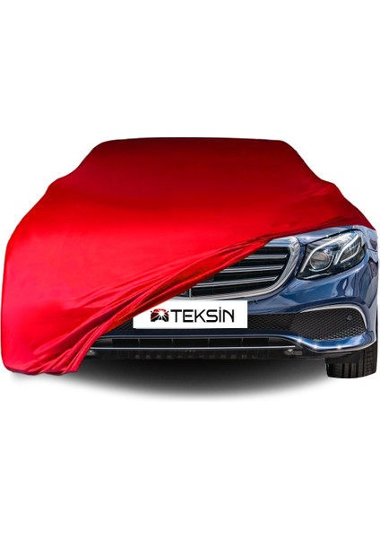 Mercedes Benz E W213 Sw Uyumlu Araba Brandası Kırmızı Penye Kumaş Branda Oto Branda