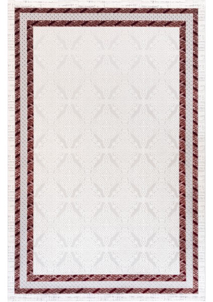 Troya Mercan Yumuşak Konforlu Halı J0077