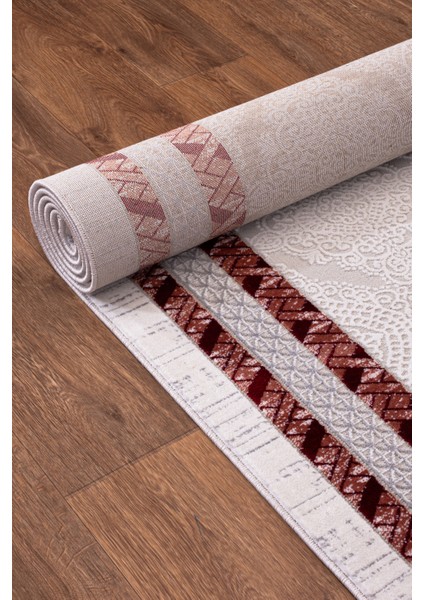 Troya Mercan Yumuşak Konforlu Halı J0077