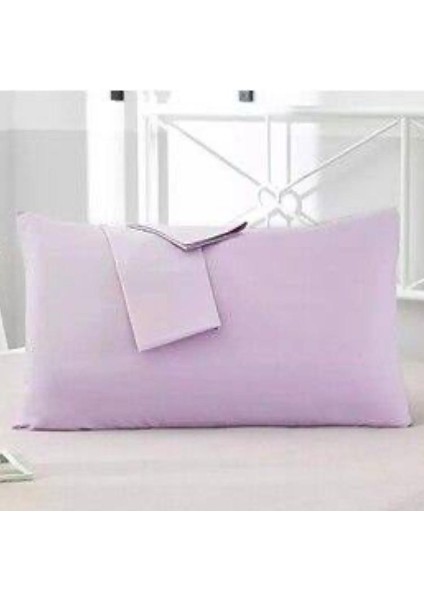 2 Adet Cotton(Pamuk) Lila 50X70 cm Yastık Kılıfı Pillowcase