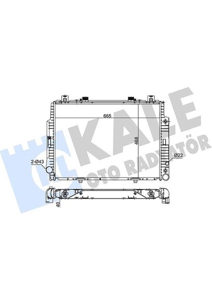 Motor Su Radyatoru Mercedes S-Class W140 91 98