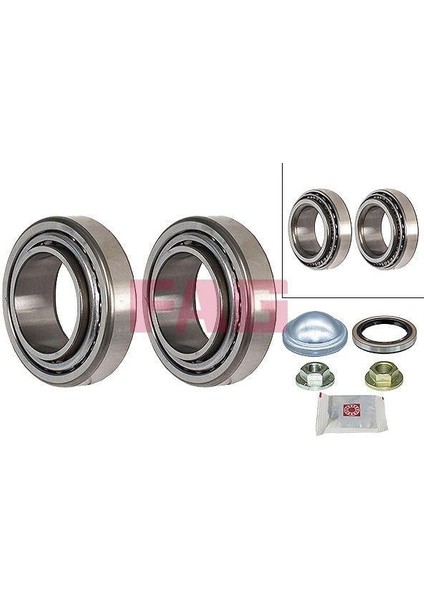 Arka Teker Rulmanı Kit Escort V-Vı 90-99 -Fıesta Iıı 89-97 1.3-1.4-1.6-1.8-1.8i 16V