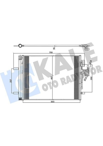 Klıma Radyatoru 224DT 204PT Dıscovery Sport L550 14 Freelander 2 L359 06 14 R.r Evoque L538 11 19 Volvo S60 2 S80 2 V60 1 V70 3