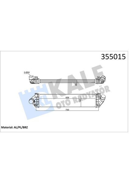 Turbo Radyatoru Focus Iı Focus Iı Cmax 1.6tdcı 1.8tdcı 2.0tdcı 04 08 Cmax 1.6tdcı 2.0tdcı 07