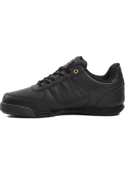 Siyah-Altın Erkek Sneaker