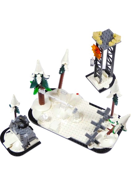 Marvel - 291 Karlı Orman Yolu Diorama Orijinal (Minifigürsüz)