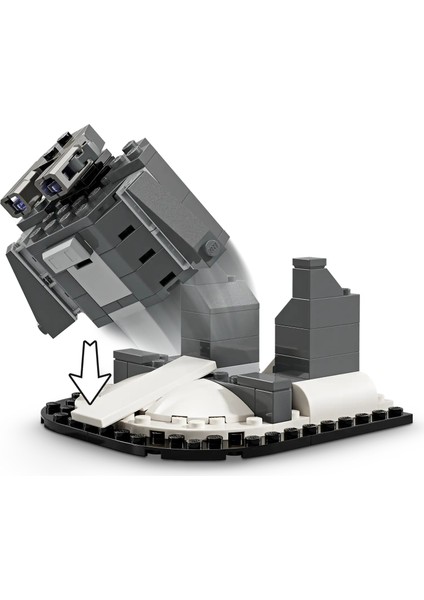 Marvel - 291 Karlı Orman Yolu Diorama Orijinal (Minifigürsüz)