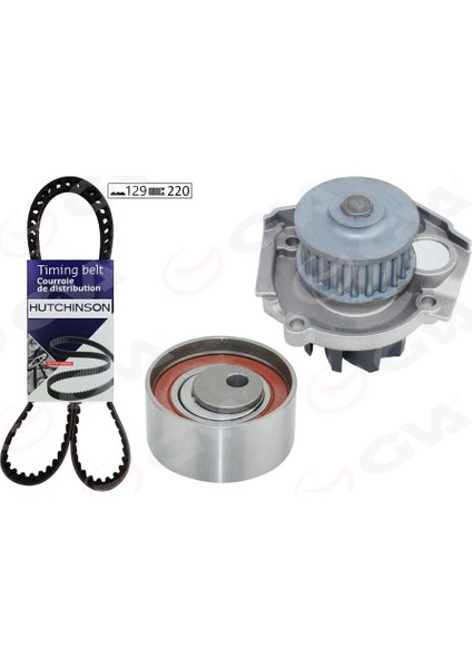 Devirdaimli Eksantrik Gergi Kiti 129X220 Doblo- 1.4 05 Grande Punto 1.2-1.4-1.4 16V-1.4T-JET 05 Bravo 1.4 Tjet 07