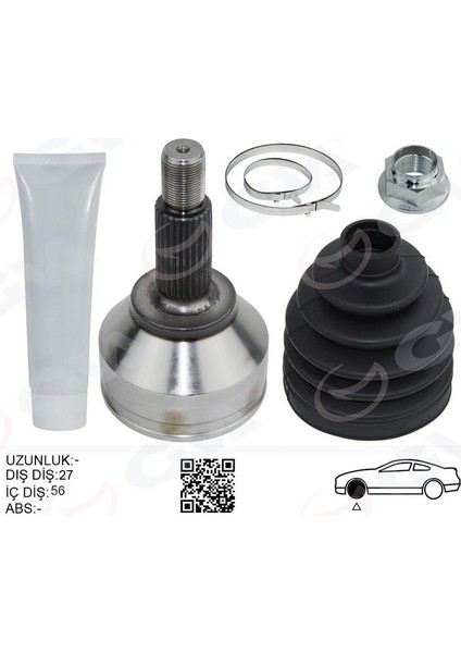 Ön Aks Kafası Dış Sağ-Sol Mondeo Iıı 2.0tdcı-2.0 Benz. 00 07