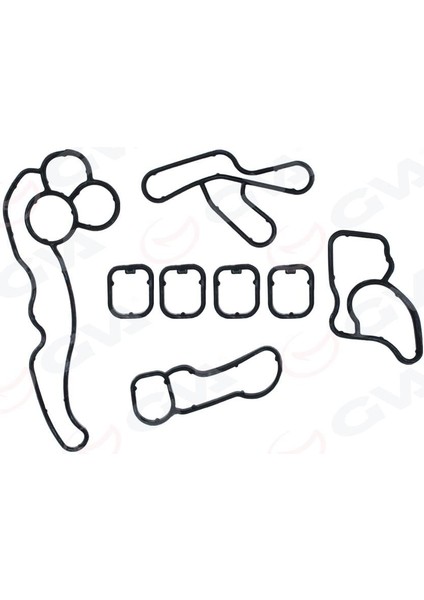 Yag Sogutucusu Conta Tk. N47D. Komple Bmw F20 F21 F22 F30 F31 F87 E90 E91 E92 E93