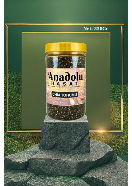 Anadolu Hasat Chia Tohumu Net:350gr-Kavanoz