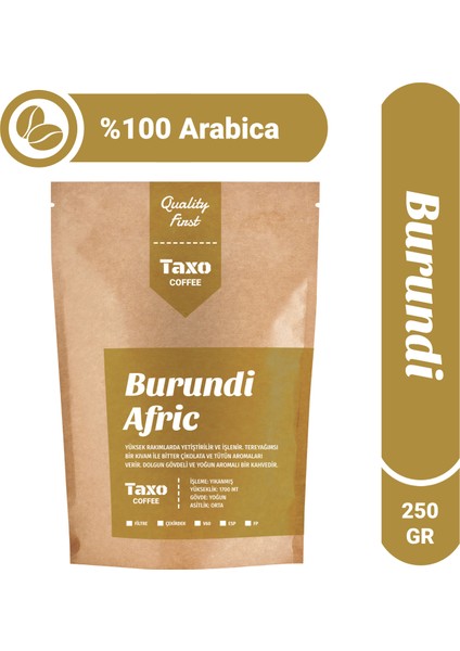 Burundi Afric Filtre Kahve 200gr