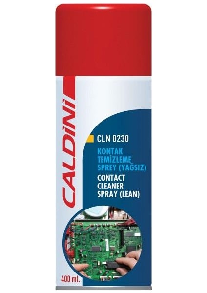 Kontak Devre Temizliyici Sprey Yağsız 400 Ml.