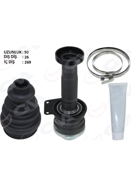 Aks Kafası Iç Sağ T5 Axb 1.9 Tdi 04-10 Axb 1.9 Tdi