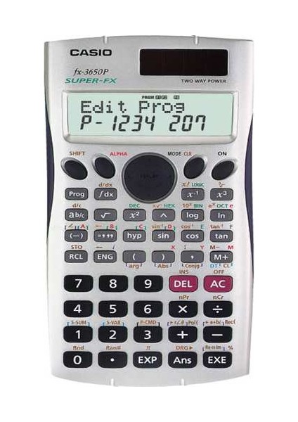 FX-3650P II Bilimsel Fonksiyonlu Hesap Makinesi