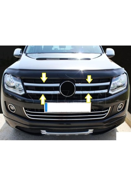 Vw Amarok Krom Ön Panjur 4 Prç 2010-2016