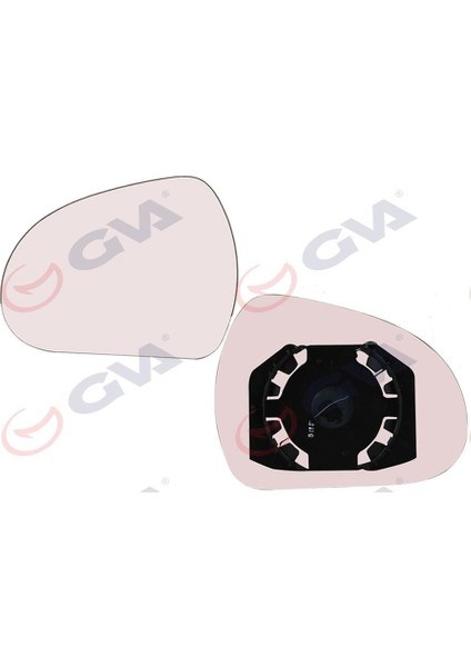 Ayna Camı Sol 206 06 -308 07 Mekanik Konveks VM-6207GL