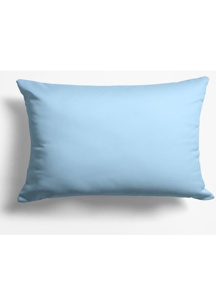 Mavi (2 Adet) Cotton (Pamuk) (50X70 cm ) Yastık Kılıfı Pillow Case