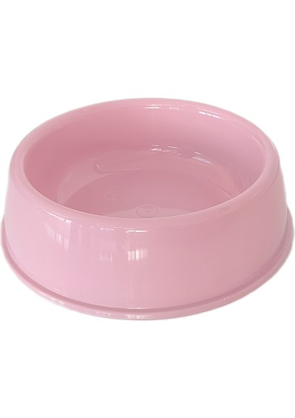 Kedi Köpek Plastik Mama ve Su Kabı 20 cm - 200 ml Pembe indirimleri