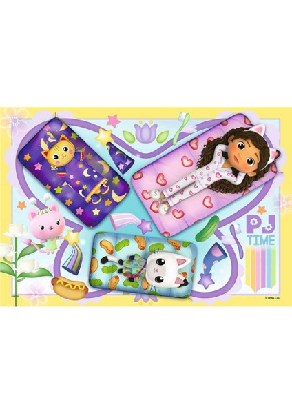 Çocuk Puzzle Gabbys Dollhouse 2X12 Parça 57092