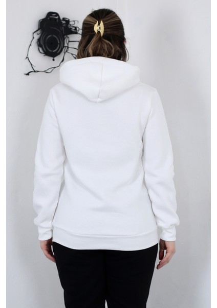 Hodies Winter Kapşonlu Kanguru Cep 3 Iplik Puf Yumuşacık (Içi Polarlı) Sweatshirt indirimleri