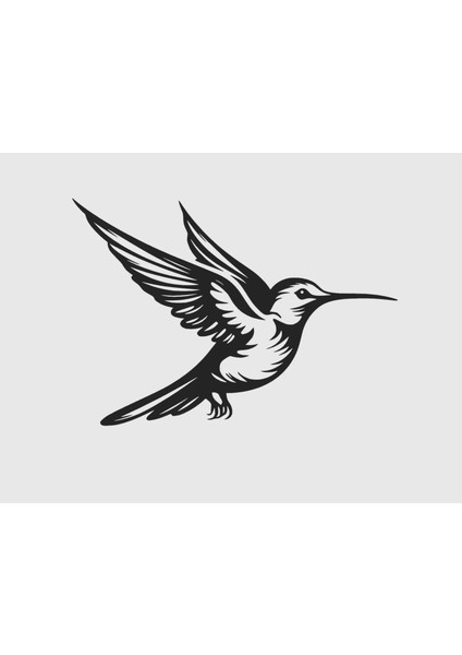 Sinekkuşu 3D Baskı Duvar Süsü