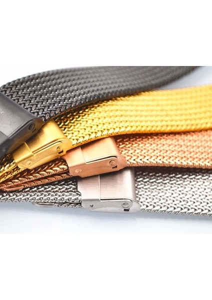 Paslanmaz Çelik Kordon MK1002-ROSE Gold - 24 mm modelleri